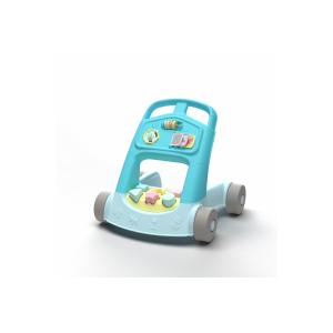 2'si 1 Arada Yürüme Yardımcısı İlk Adım Arabası ve Şekil Eşleştirme Oyuncağı , 10 Ay+