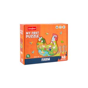 Ahşap Puzzle Çiftlik