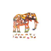 Ahşap Puzzle Safari