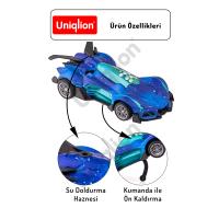 Işıklı ve Buharlı Ön Kaldıran Uzaktan Kumandalı Araba