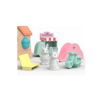 Sevimli Tavşanlar ve Evleri Oyun Seti