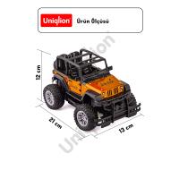 Uzaktan Kumandalı Işıklı Metal Arazi Aracı