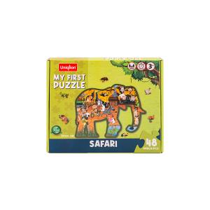 Ahşap Puzzle Safari