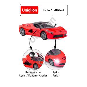 Kapıları Açılan Işıklı Süper Araba