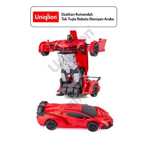 Tek Tuş İle Robot Olan Uzaktan Kumandalı Araba